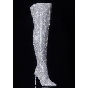 Dolls Kill Publicity Stunt Thigh high Boots